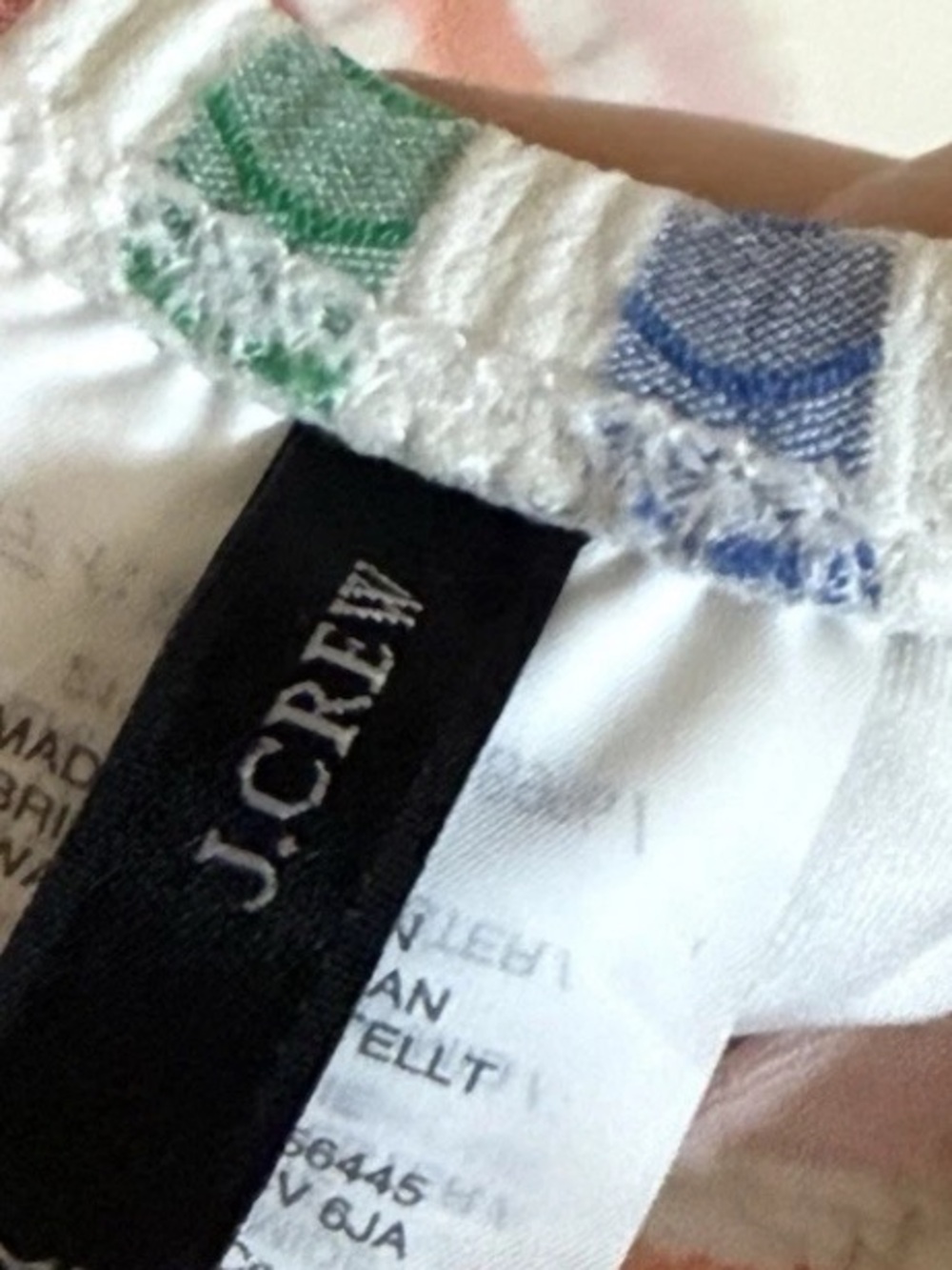 J.Crew Swimsuit rainbow stripe strappy back seersucker material Women’s 16 - Picture 6 of 14